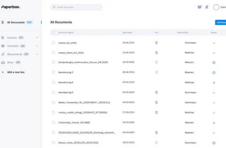 Gentse start-up Paperbox brengt orde in ongestructureerde documenten