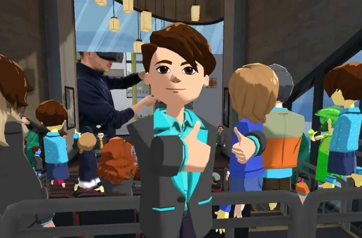 HP VR event