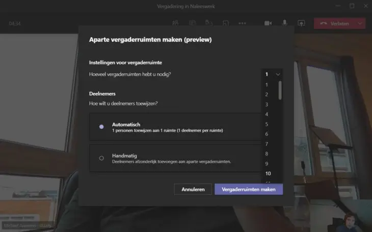 Microsoft Teams Breakout Rooms