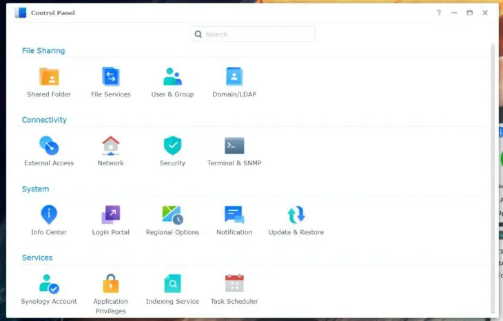 Synology-DSM-7-control-panel synology dsm 7.0