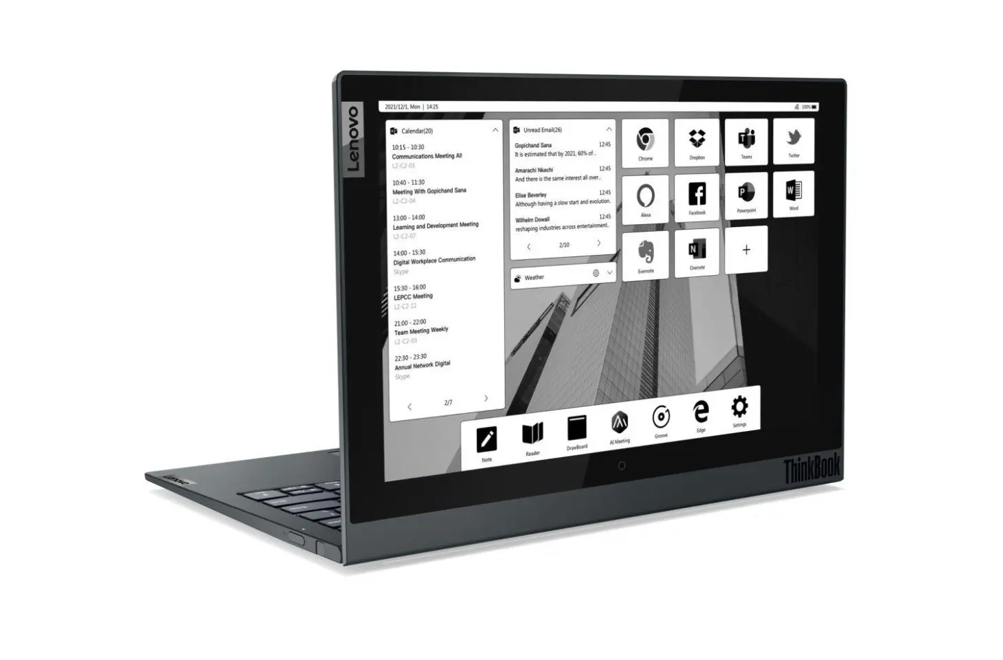 Lenovo vernieuwt ThinkBook-lijn met eInk- en OLED-opties