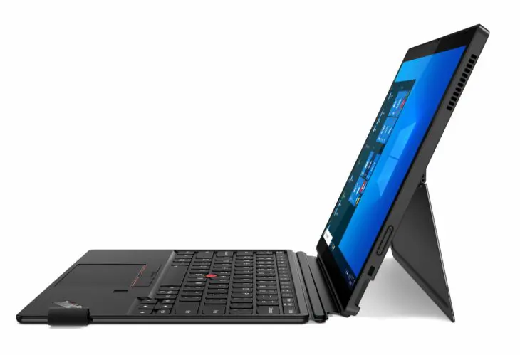 12 Thinkpad X12 With KB Tour Left Side Profile