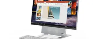 Lenovo toont nieuwe AIO-pc en monitoren met smartphonehouder