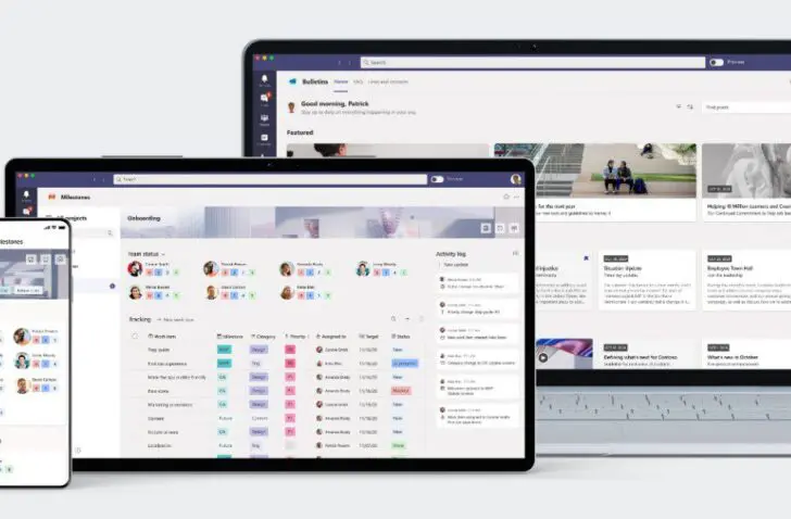 Microsoft lanceert nieuws- en projecttoepassingen voor Teams