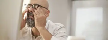 monitor bril vermoeid