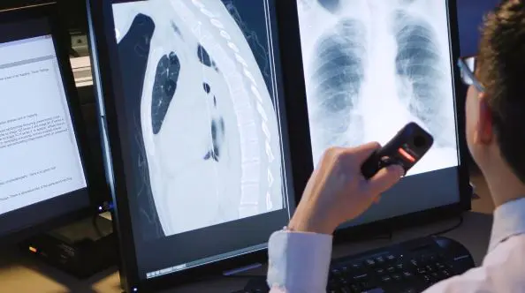 Nuance Radiology Conversational AI workflow