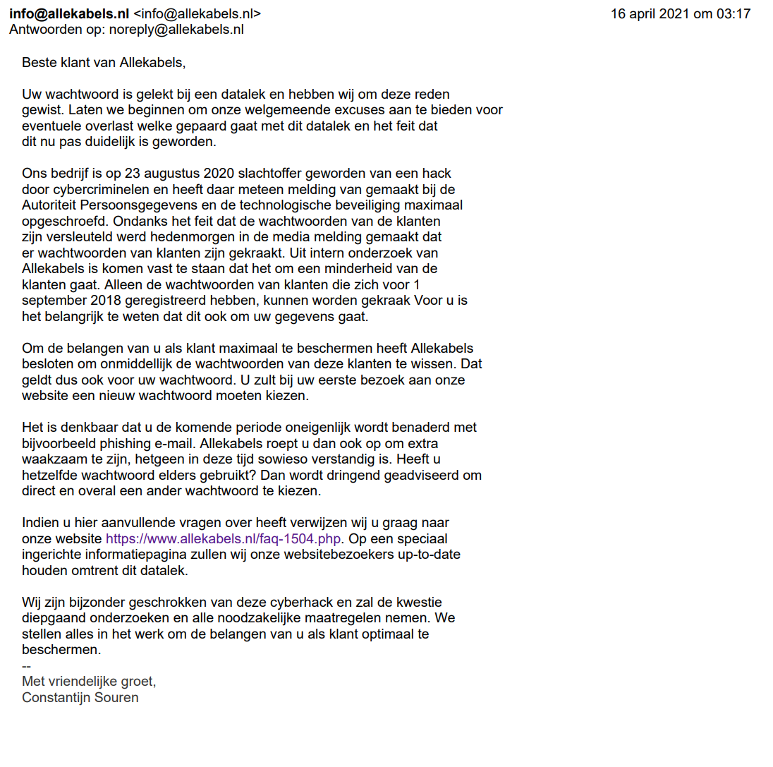 allekabels e-mail allekabels e-mail