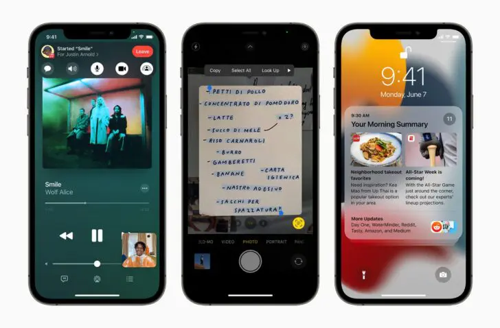 Apple iOS 15