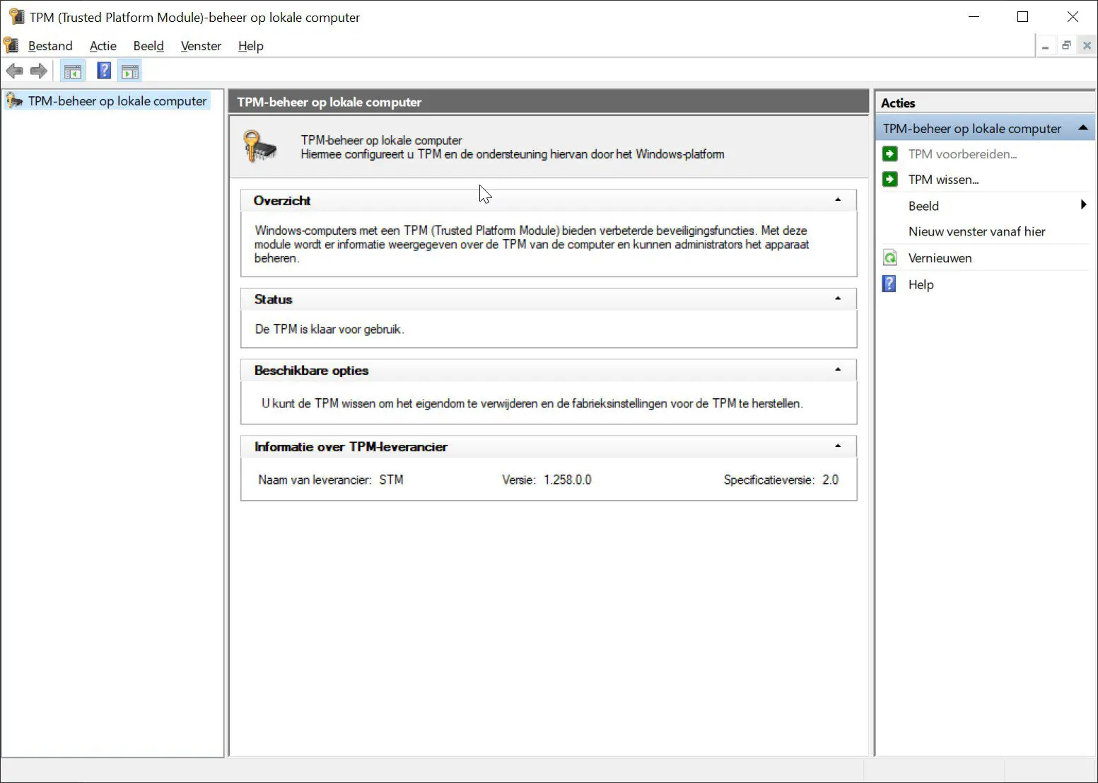 TPM module Windows TPM module Windows