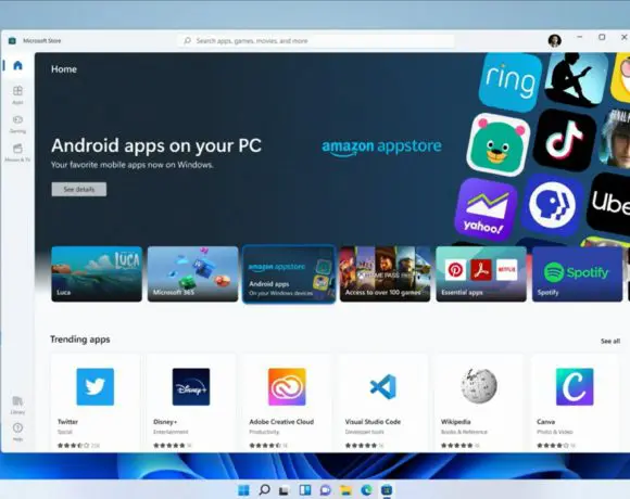 Windows 11 Amazon Appstore