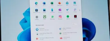 Windows 11 startmenu