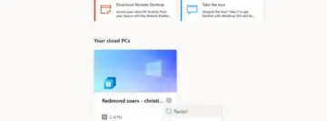 Windows 365 cloud pc