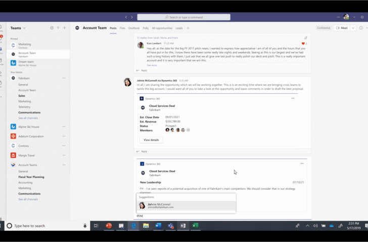 Microsoft geeft iedereen met Teams-licentie toegang tot Dynamics 365
