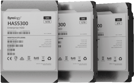 Synology lanceert nieuwe enterprise-HDD’s onder eigen naam