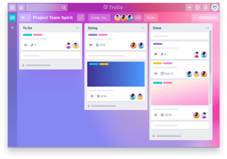 Trello bord Trello bord