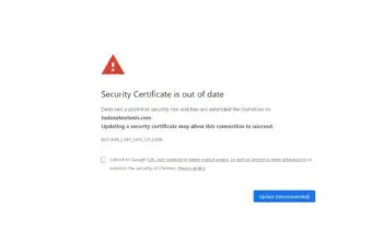Hackers proberen malware te verslingeren via valse certificaat-waarschuwingen op websites