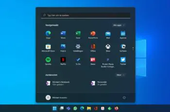 Startmenu Windows 11
