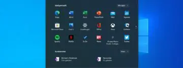 Startmenu Windows 11