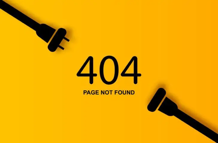 website 404 offline