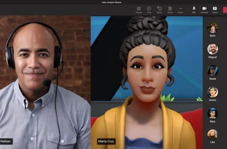 Microsoft maakt van Teams een computerspel voor vergaderingen