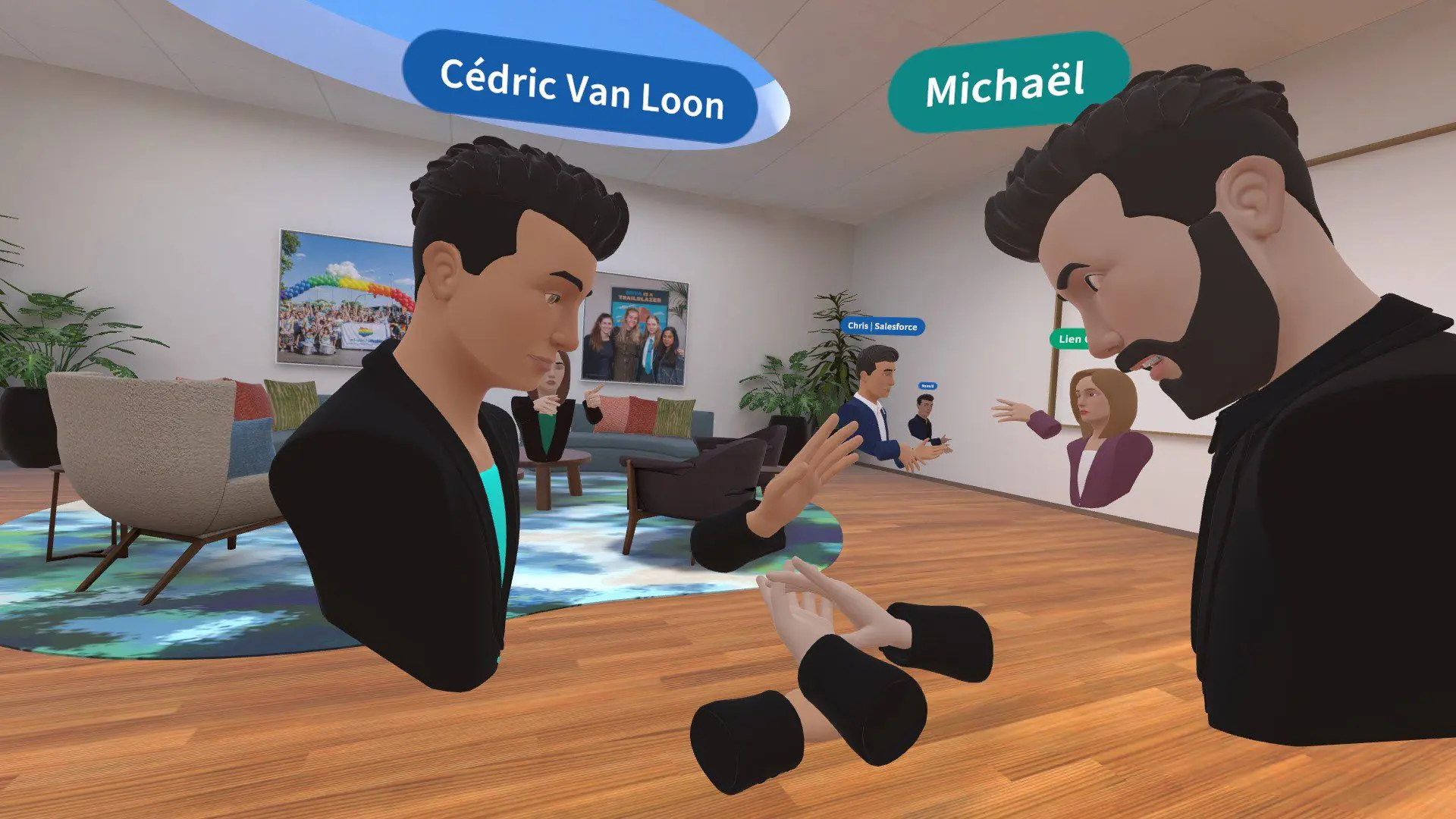 Salesforce Glue VR Lobby