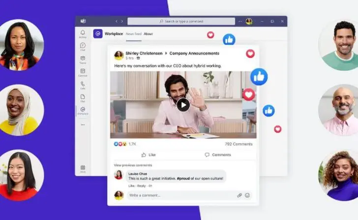 Een vergadering in Microsoft Teams is vanaf 2022 te streamen in Workplace