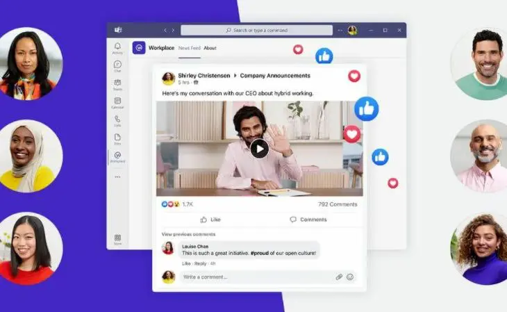 Een vergadering in Microsoft Teams is vanaf 2022 te streamen in Workplace