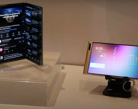 Samsung pakt uit met plooibare accordeontelefoon en andere varianten