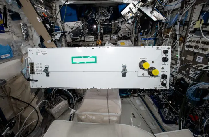 HPE stuurt nieuwe server de ruimte in naar het ISS