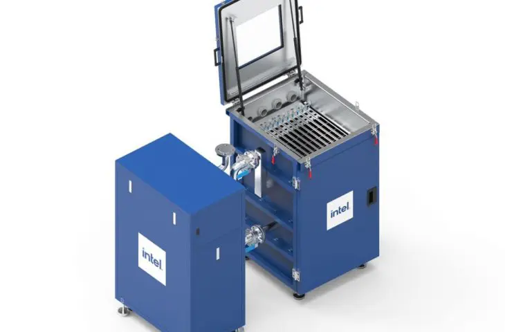 Ook Intel wil processors en servers in vloeistof dompelen