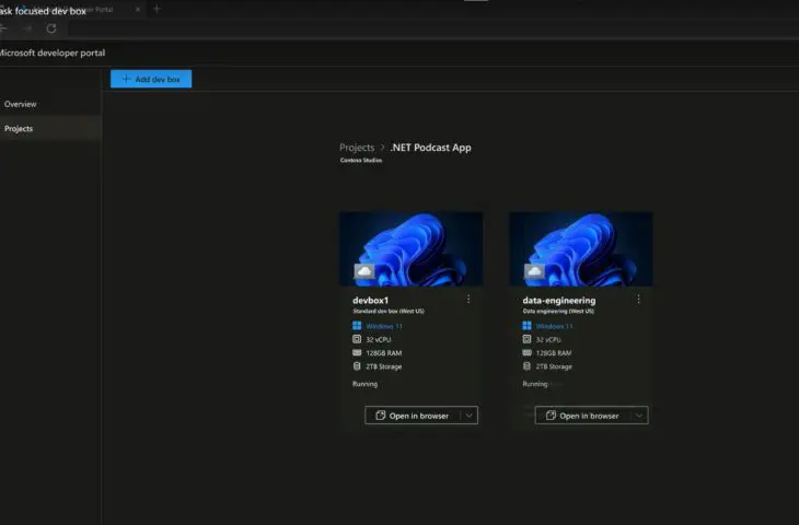 Microsoft lanceert Dev Box: een workstation in de cloud voor ontwikkelaars