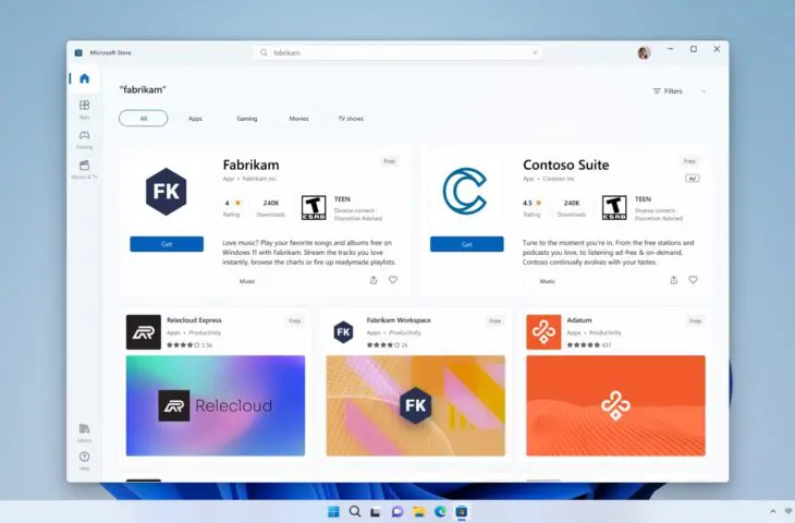 Microsoft Store Ads Consumer Experience