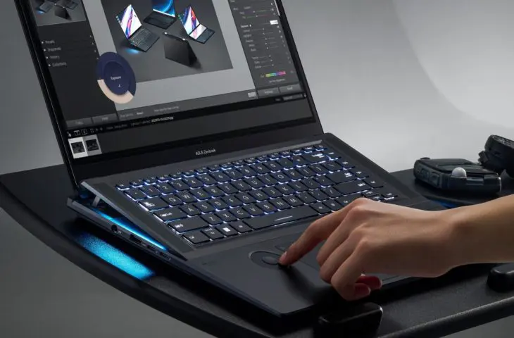 Nieuwe Asus Zenbook Pro 16X OLED heeft een toetsenbord dat omhoog kantelt