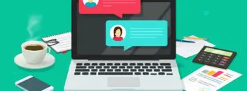 chat laptop business