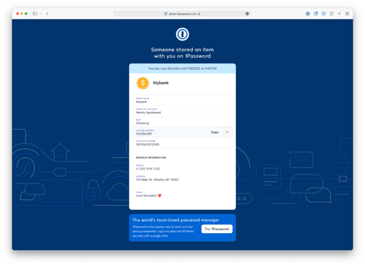 1Password-documenten-delen