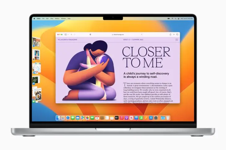 Apple macOS Ventura Stage Manager Apple macOS Ventura Stage Manager