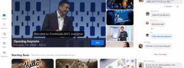 Zoom wil dat je virtueel gaat netwerken op digitale events