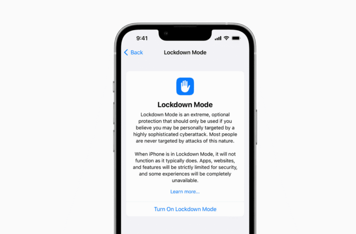 Apple toont functie om systemen te beschermen tegen zeer gerichte cyberaanvallen