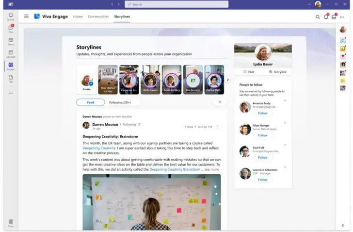Microsoft Teams Viva Engage
