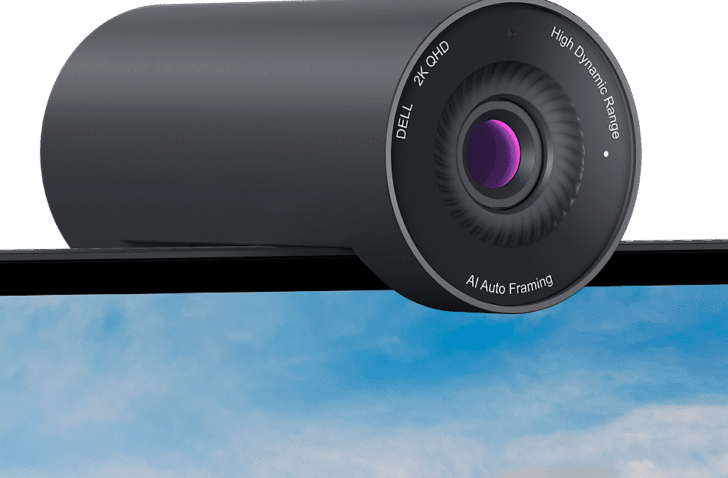 Dell lanceert 2K-webcam waarin microfoon met geluidsonderdrukking zit