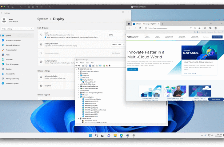 Nieuwe update VMWare Fusion ondersteunt Windows 11 op macOS