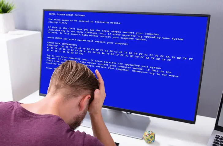 blue screen windows
