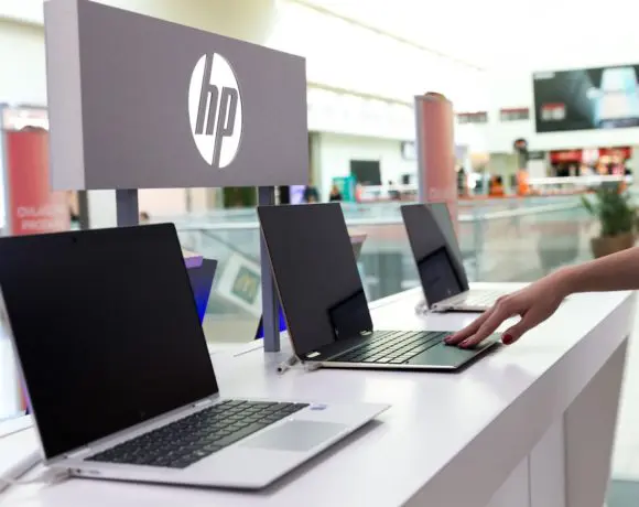 hp verkoop pc's daalt