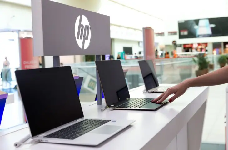 hp verkoop pc's daalt