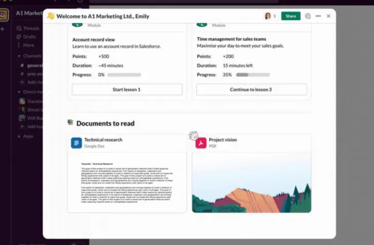 Slack introduceert Canvas: samenwerkingsdocumenten voor tekst, links en multimedia