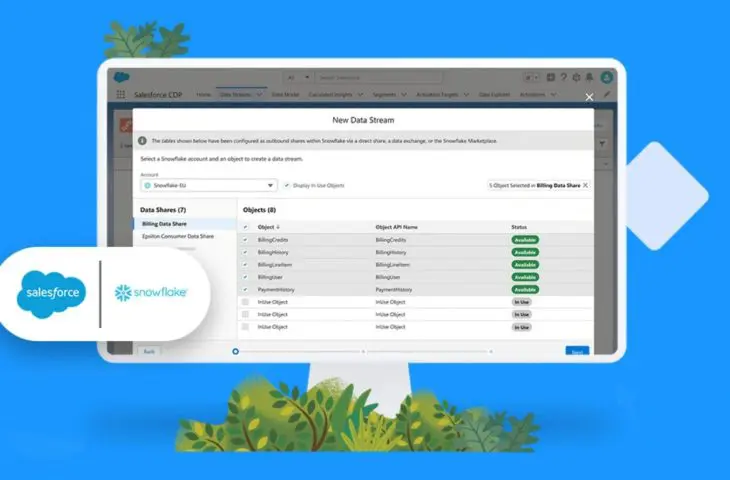 Salesforce en Snowflake integreren dataplatformen
