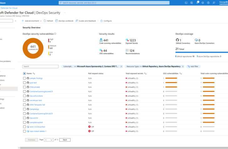Microsoft Defender voor Cloud gaat zich met je code moeien