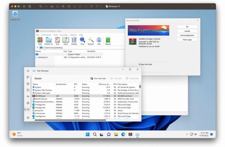 VMware Fusion 13 ondersteunt Windows 11 op Mac-toestellen met Arm
