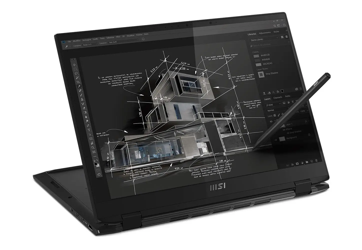 MSI Summit E16 Flip review: gebalanceerd sub-workstation met werkpunten