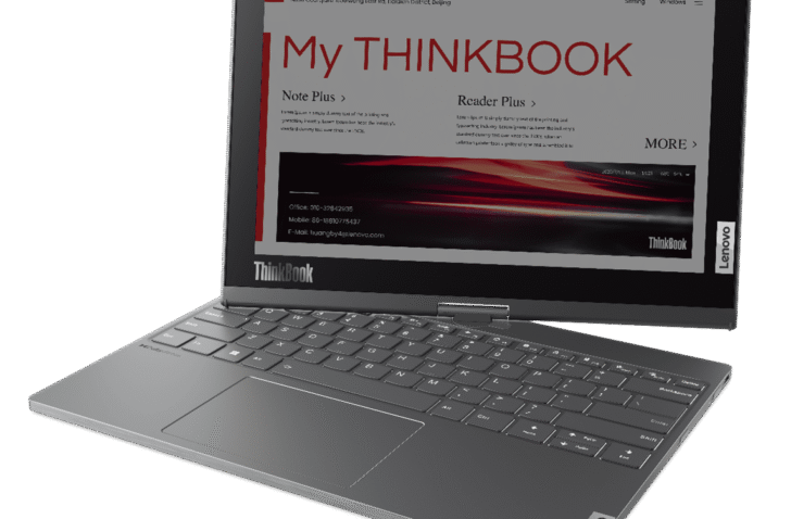 Lenovo lanceert ThinkBook Plus Twist met scherm dat nauwelijks vasthangt
